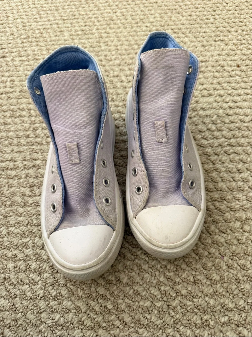 Converse high tops Kids Sneakers in Light Lavender